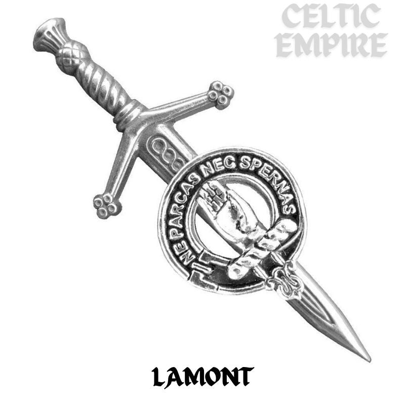 Lamont Scottish Small Family Clan Kilt Pin