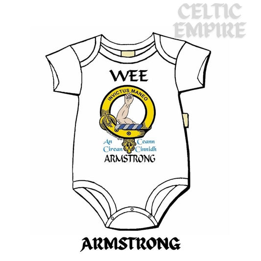 Armstrong Scottish Family Clan Crest Baby Jumper