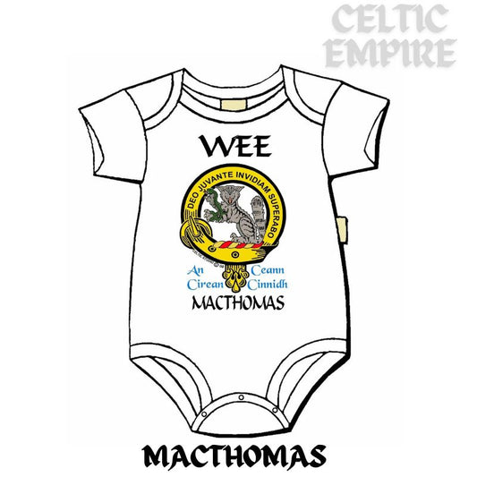 MacThomas Scottish Family Clan Crest Baby Jumper