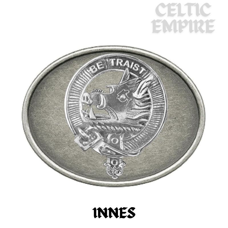 Innes Family Clan Crest Regular Buckle