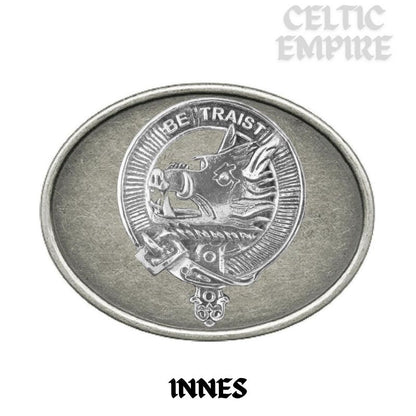 Innes Family Clan Crest Regular Buckle