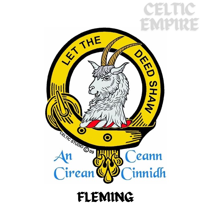 Fleming Scottish Family Clan Crest Baby Jumper