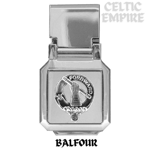 Balfour Scottish Family Clan Crest Money Clip