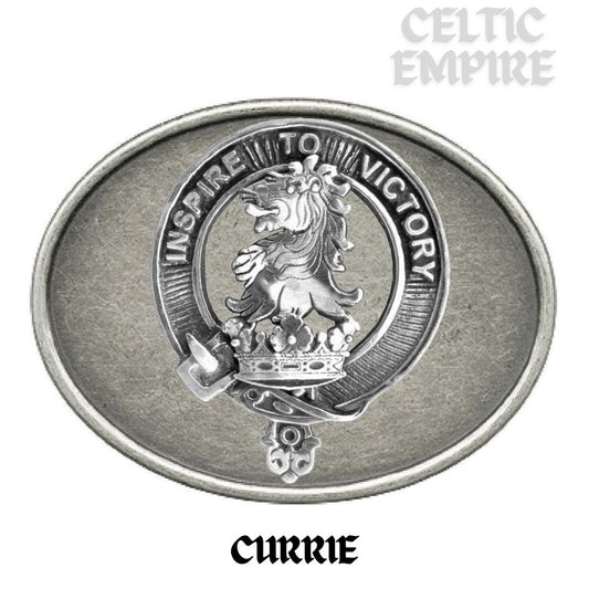Currie Family Clan Crest Regular Buckle