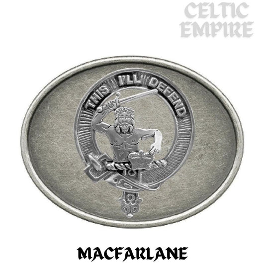 MacFarlane Family Clan Crest Regular Buckle