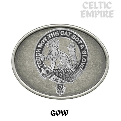 Gow Family Clan Crest Regular Buckle