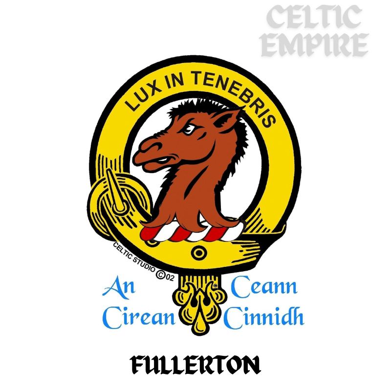 Fullerton Scottish Family Clan Crest Baby Jumper