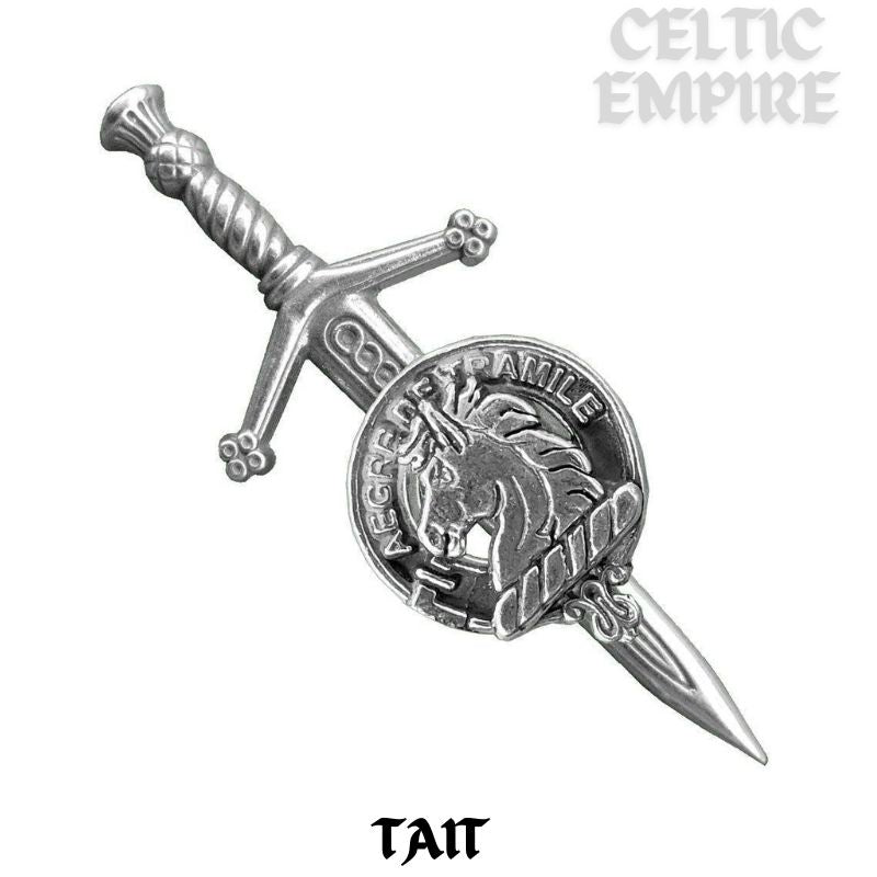 Tait Scottish Small Family Clan Kilt Pin