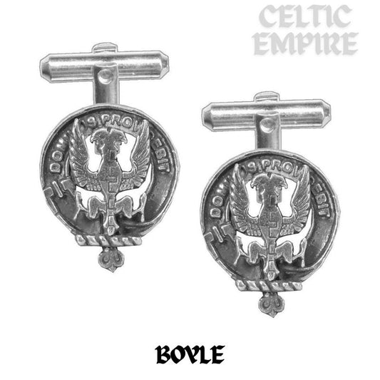 Boyle Scottish Family Clan Crest Cufflinks