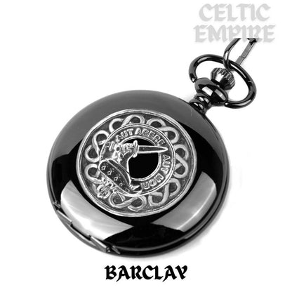 Barclay ScottishFamily  Clan Crest Pocket Watch