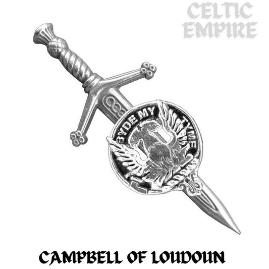 Campbell Loudoun Scottish Family Small Clan Kilt Pin
