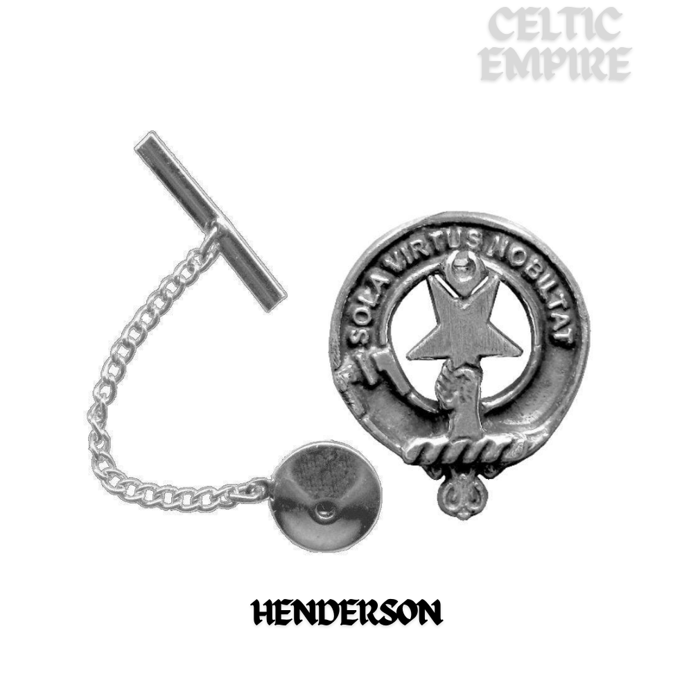 Henderson Family Clan Crest Scottish Tie Tack/ Lapel Pin