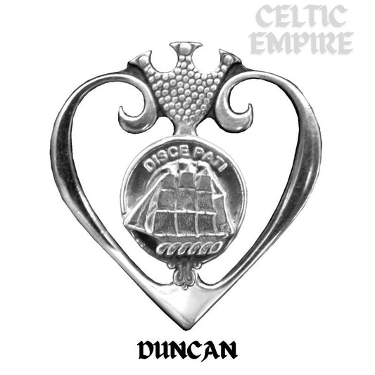 Duncan Family Clan Crest Luckenbooth Brooch or Pendant