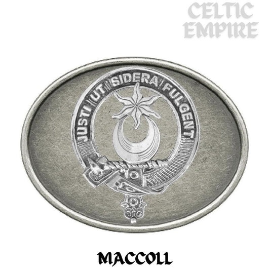 MacColl Family Clan Crest Regular Buckle