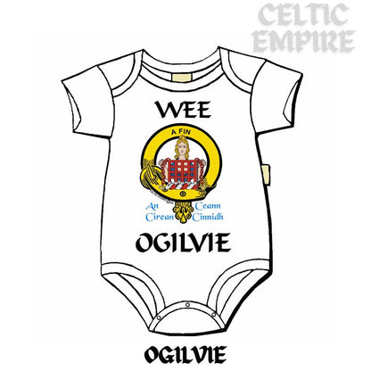 Ogilvie Scottish Family Clan Crest Baby Jumper