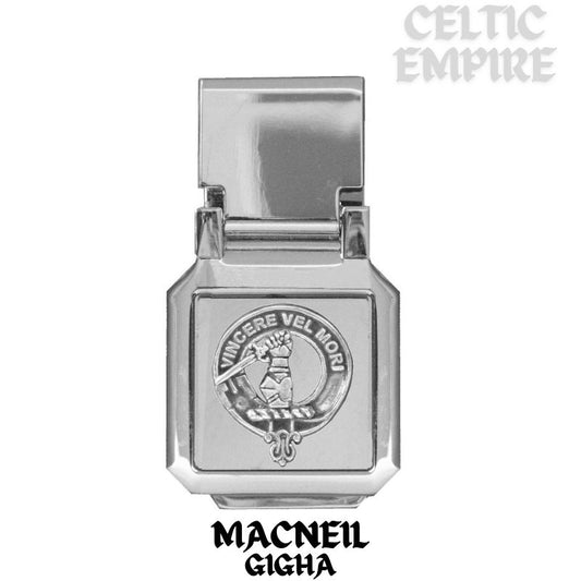 MacNeil (Gigha) Scottish Family Clan Crest Money Clip