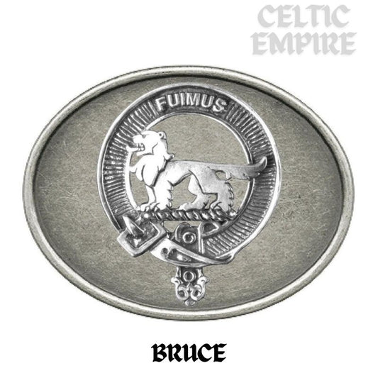 Bruce Family Clan Crest Regular Buckle