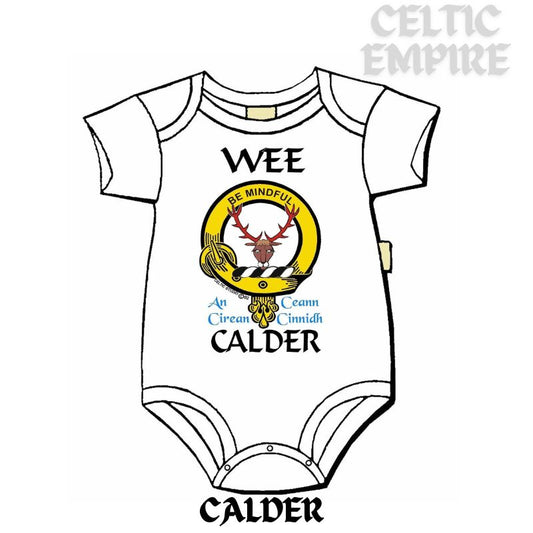 Calder Scottish Family Clan Crest Baby Jumper