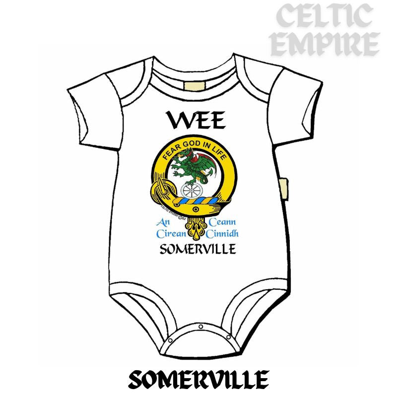 Somerville Scottish Family Clan Crest Baby Jumper