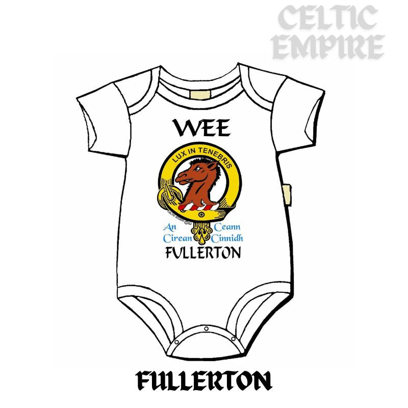 Fullerton Scottish Family Clan Crest Baby Jumper