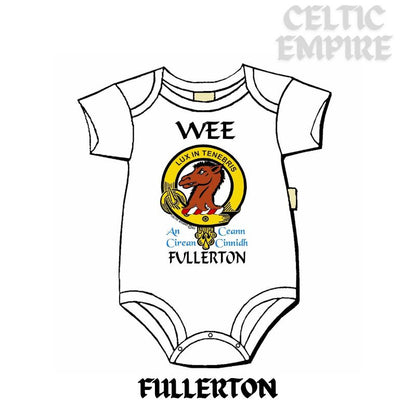 Fullerton Scottish Family Clan Crest Baby Jumper