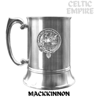MacKinnon Scottish Family Clan Crest Badge Tankard