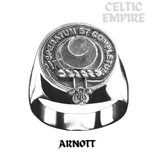 Arnott Scottish Family Clan Crest Ring