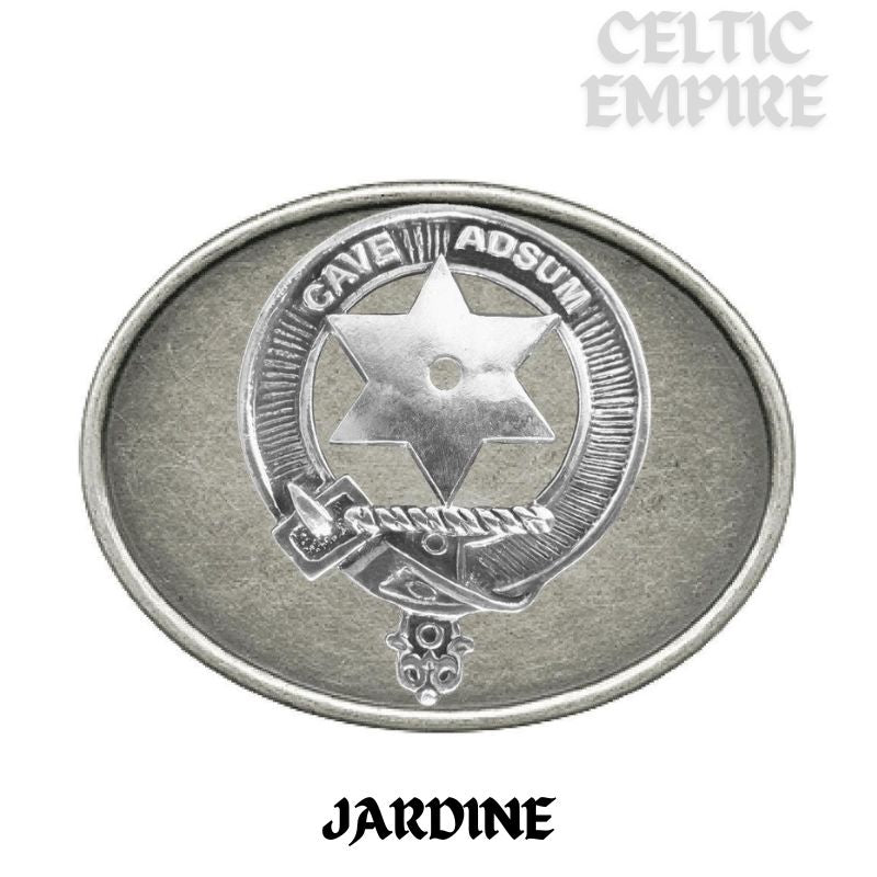 Jardine Family Clan Crest Regular Buckle