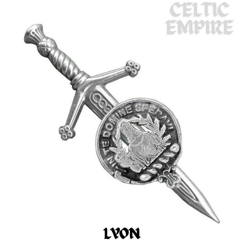 Lyon Scottish Small Family Clan Kilt Pin