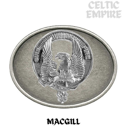 MacGill Family Clan Crest Regular Buckle