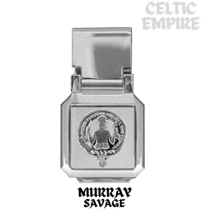 Murray (Savage) Scottish Family Clan Crest Money Clip