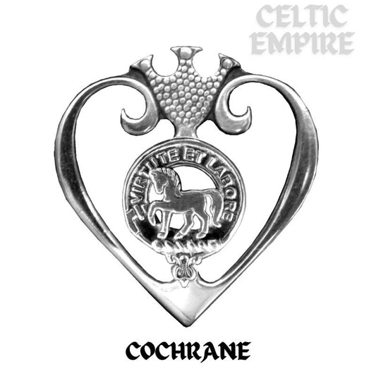 Cochrane Family Clan Crest Luckenbooth Brooch or Pendant