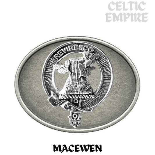 MacEwen Family Clan Crest Regular Buckle