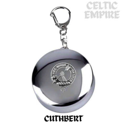 Cuthbert Scottish Family Clan Crest Folding Cup Key Chain