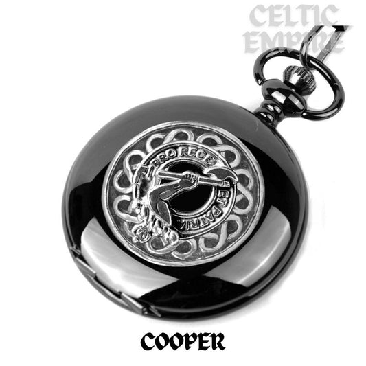 Cooper Scottish Family Clan Crest Pocket Watch