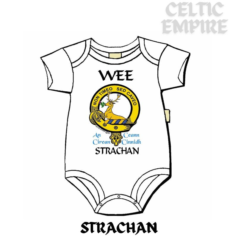 Strachan Scottish Family Clan Crest Baby Jumper
