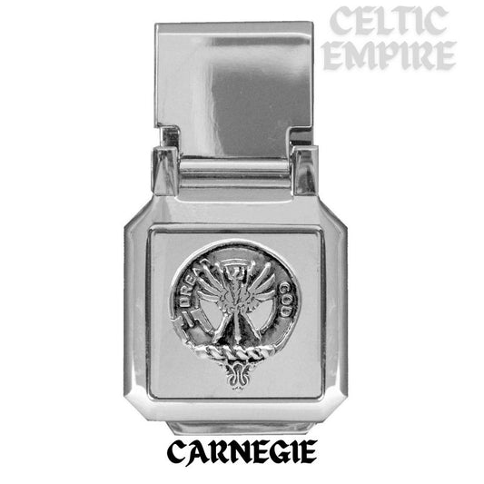 Carnegie Scottish Family Clan Crest Money Clip