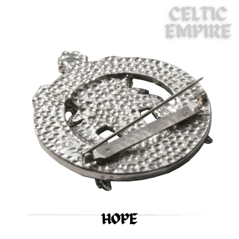 Hope Family Clan Crest Scottish Cap Badge