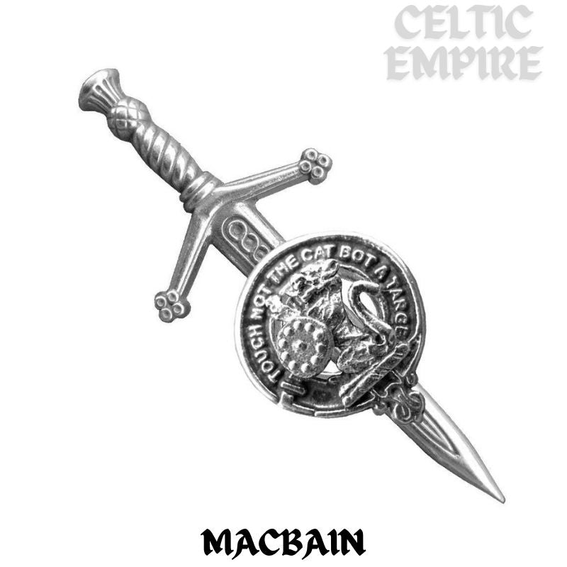 MacBain Scottish Small Family Clan Kilt Pin