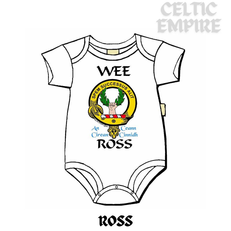 Ross Scottish Family Clan Crest Baby Jumper