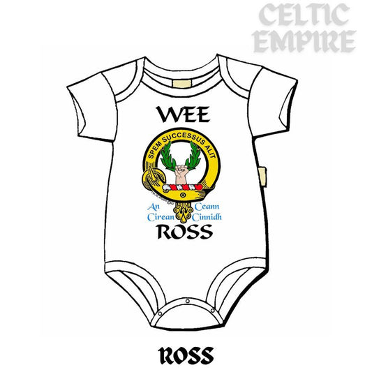 Ross Scottish Family Clan Crest Baby Jumper
