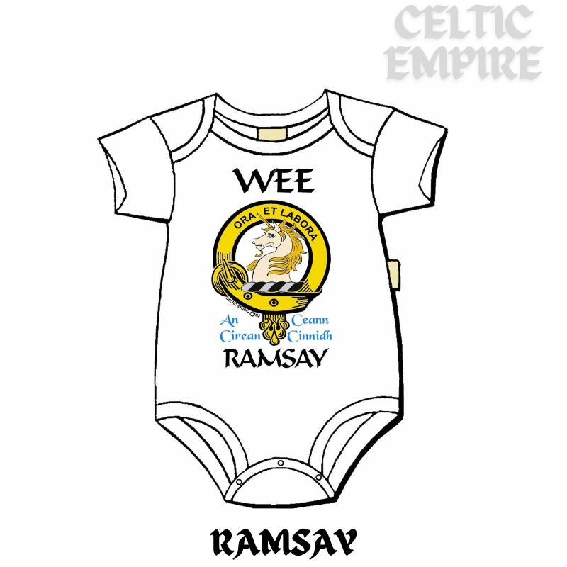 Ramsay Scottish Family Clan Crest Baby Jumper