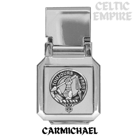 Carmichael Scottish Family Clan Crest Money Clip
