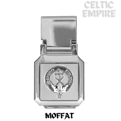 Moffatt Scottish Family Clan Crest Money Clip