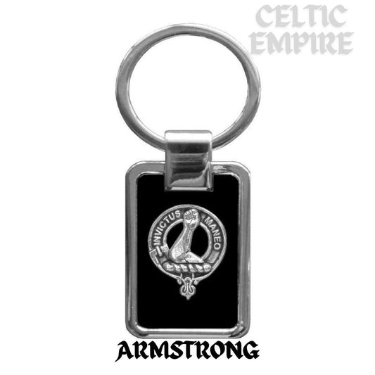 Armstrong Family Clan Stainless Steel Key Ring