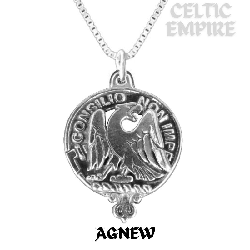 Agnew Family Clan Crest Scottish Pendant