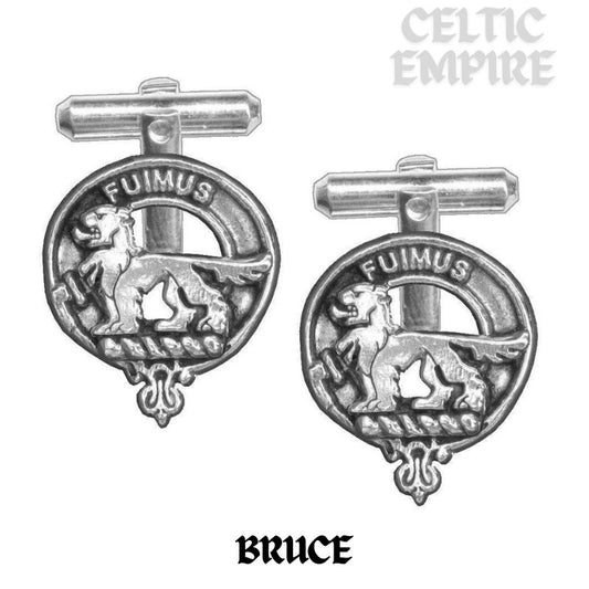 Bruce Scottish Family Clan Crest Cufflinks