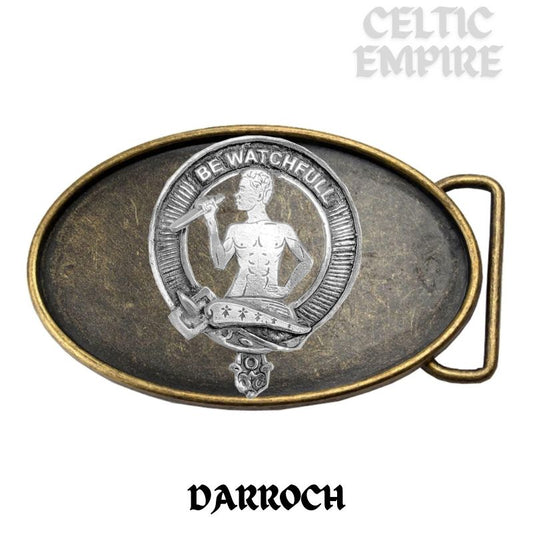 Darroch Family Clan Crest Regular Buckle