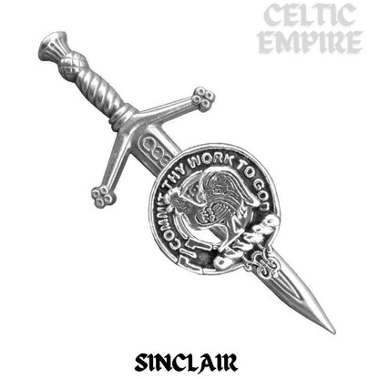 Sinclair Scottish Small Family Clan Kilt Pin