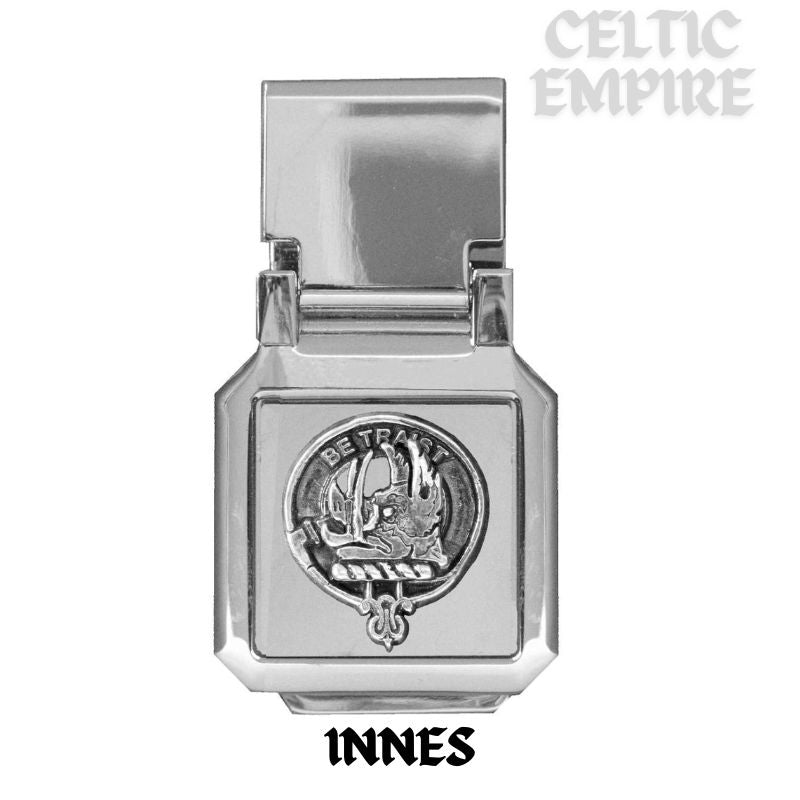 Innes Scottish Family Clan Crest Money Clip